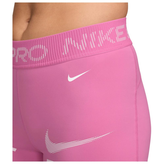 Nike Γυναικείο σορτς-κολάν Pro Mid-Rise 3'' Biker Shorts Nike Γυναικείο σορτς-κολάν Pro Mid-Rise 3'' Biker Shorts